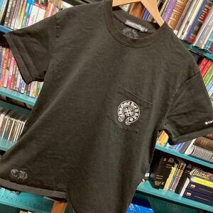 Chrome Hearts | Horseshoe Logo Pocket T-Shirt 'Black' XL (no tags)